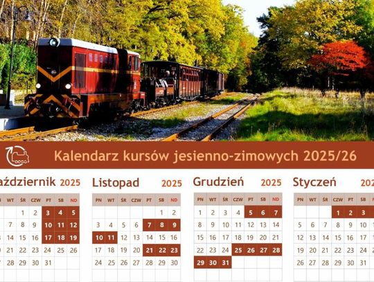 Nadmorska kolejka zaprasza na jesienne przejażdżki