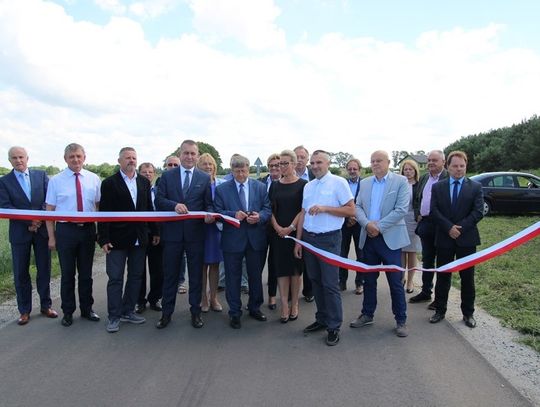 Nowa droga łącząca drogę wojewódzką 105 z ul. Pomorską oficjalnie otwarta