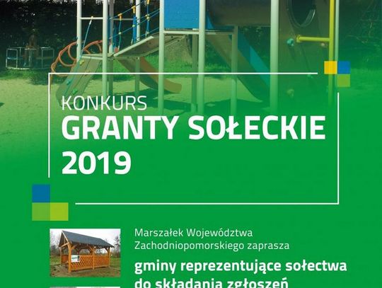 Nowa edycja konkursu Urzędu Marszałkowskiego - „Granty sołeckie 2019” 