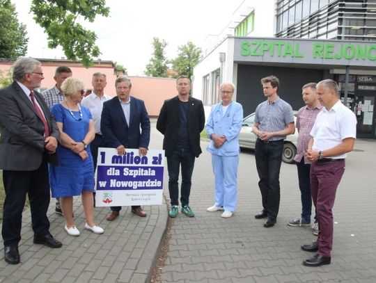 Nowogard: Ponad milion złotych na oddłużenie szpitala