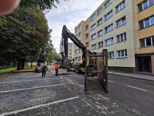 Nowogard: Powstaje kanalizacja deszczowa przy ulicy Kowalskiej