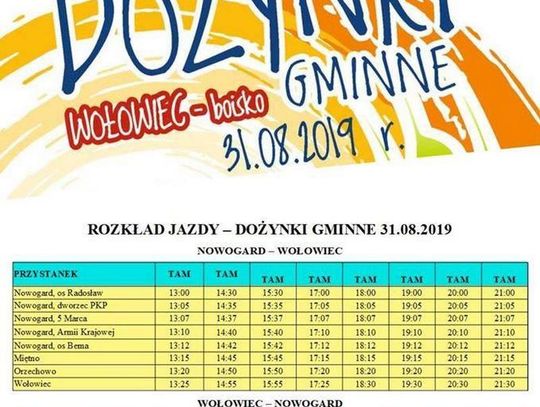 Nowogard – Święto Plonów już w sobotę! Jak dojechać?