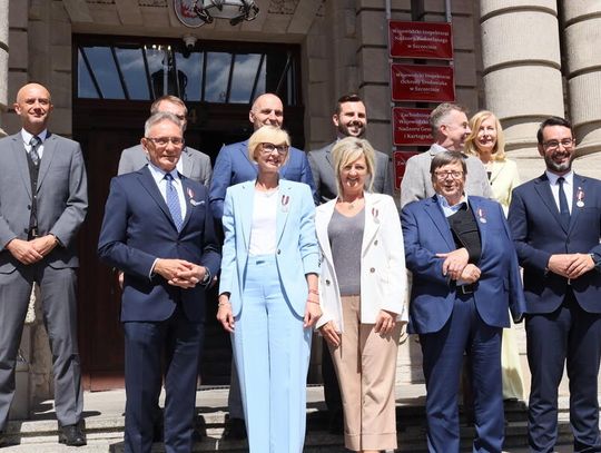 Odznaka Honorowa "Zasłużony dla Samorządu Terytorialnego" dla Andrzeja Szczygła