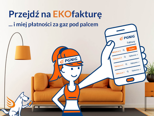 PGNiG w nowej kampanii reklamowej zachęca Klientów do zmiany nawyków i przechodzenia na EKOfakturę