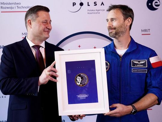 „Polski Galactico” i minister Krzysztof Paszyk wysyłają Kopernika w kosmos