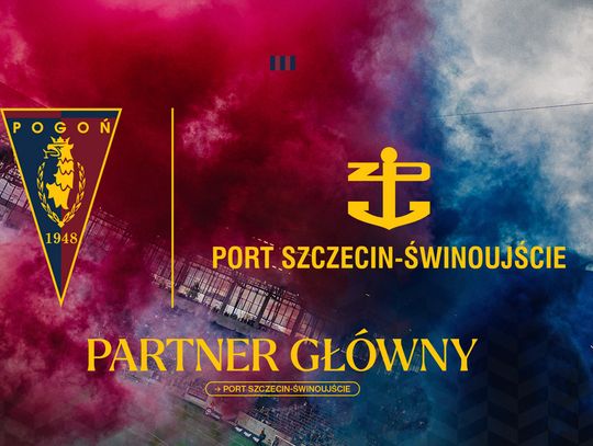 Port Szczecin-Świnoujście Partnerem Głównym Pogonii