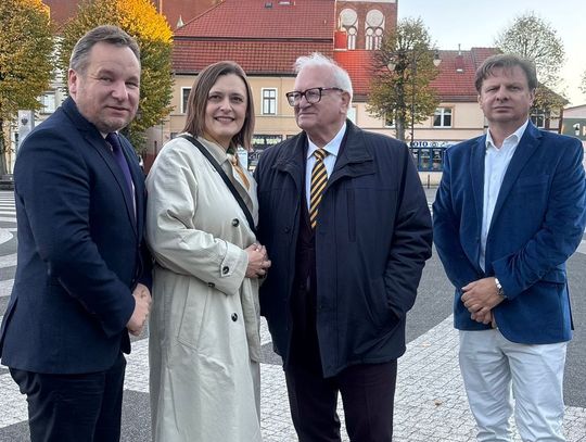 Poseł z Legnicy z wizytą w Gryficach