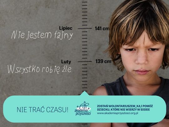 Poszukujemy jeszcze 1500 wolontariuszy Akademii Przyszłości w całej Polsce Nie trać czasu – wspieraj młode pokolenie