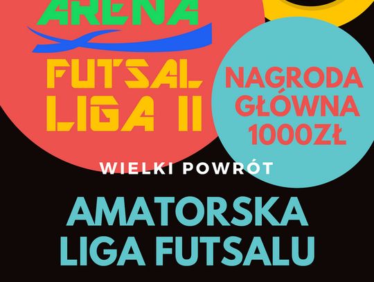 Powraca REGA ARENA FUTSAL LIGA, zgłoś swoją drużynę!