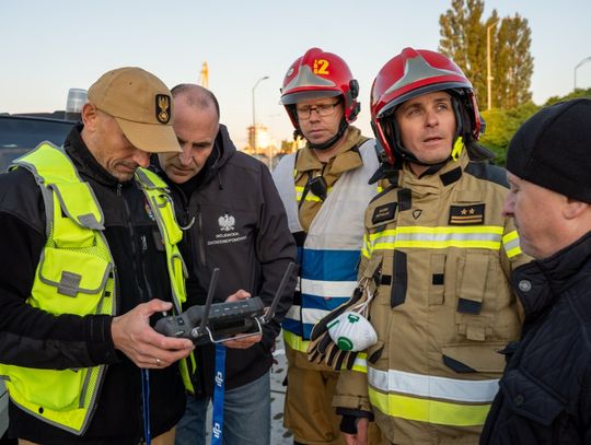 Pożar przy ul. Ks. Kujota w Szczecin opanowany