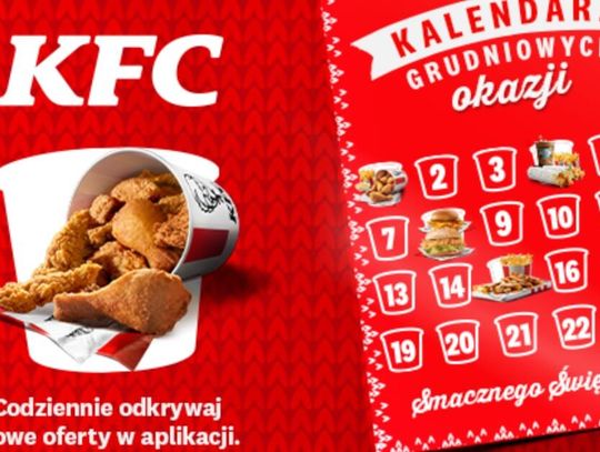 Świąteczny prezent, na który czekali fani kurczaka, już jest! W aplikacji KFC właśnie wystartował Kalendarz Grudniowych Okazji Świąteczny prezent, na który czekali fani kurczaka, już jest! W aplikacji KFC właśnie wystartował Kalendarz Grudniowych Okazji