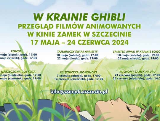 W krainie Ghibli. Przegląd filmów animowanych w Kinie Zamek