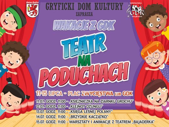 WAKACJE Z GDK - „TEATR NA PODUCHACH”