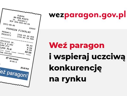 Weź paragon i wspieraj uczciwy biznes na wakacjach