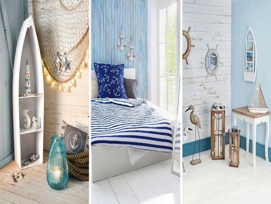 Wprowadź fale do wnętrza: metamorfoza sypialni w stylu morskim