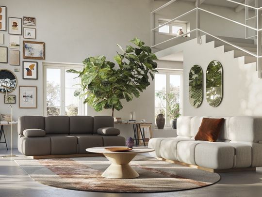 Wspólna przestrzeń dla pary, która zamieszkała razem