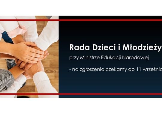 Wystartował nabór do Rady Dzieci i Młodzieży