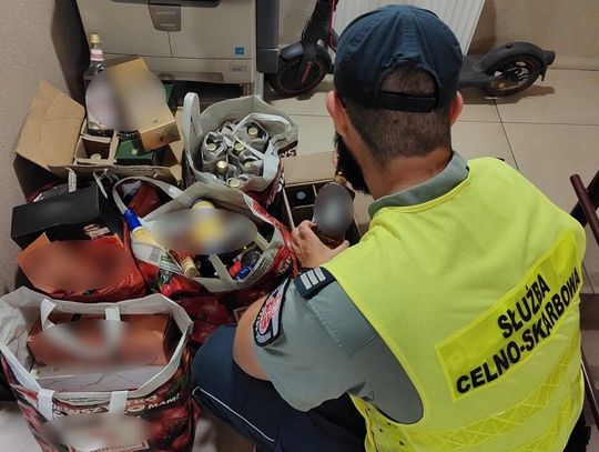 Zachodniopomorska KAS zatrzymała nielegalne papierosy i alkohol