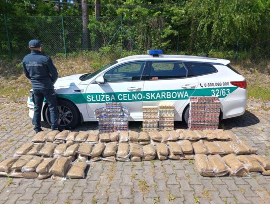 Zachodniopomorska KAS zdemaskowała paserstwo akcyzowe – nielegalne papierosy i tytoń