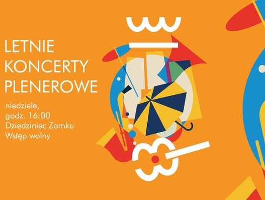 Zamkowe Letnie Koncerty Plenerowe polecają się na niedziele