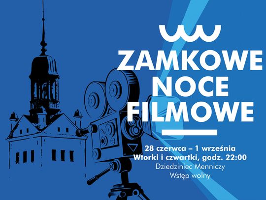 Zamkowe Noce Filmowe 2022 pełne filmowych wydarzeń - mamy program