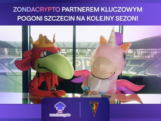 zondacrypto na kolejny sezon Partnerem Kluczowym Dumy Pomorza