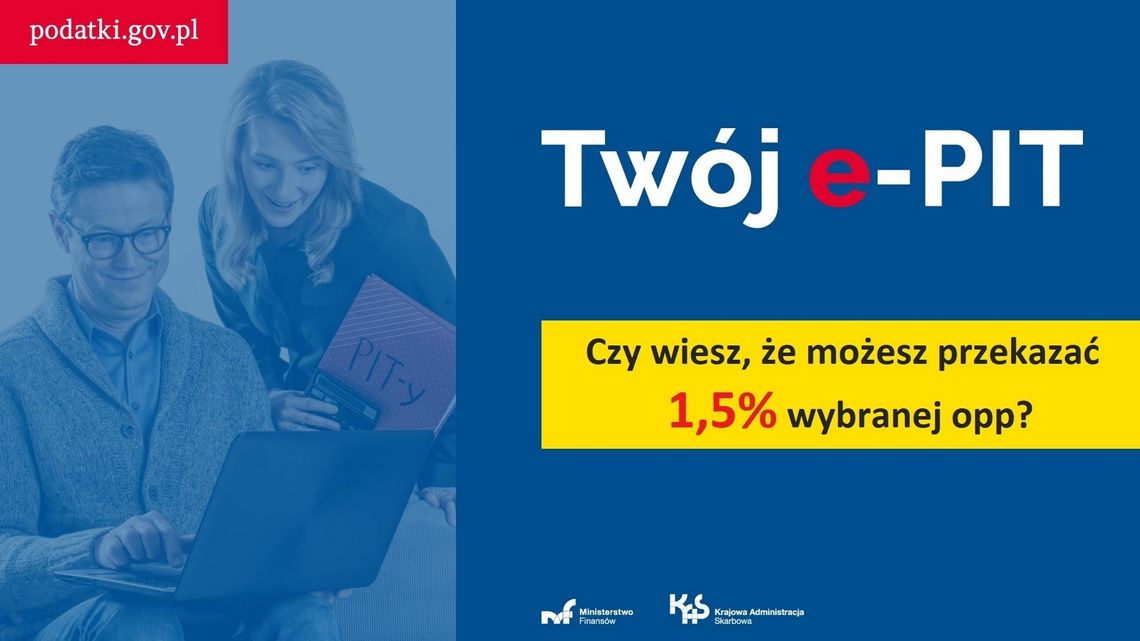 1,5% podatku na OPP zamiast dotychczasowego 1%