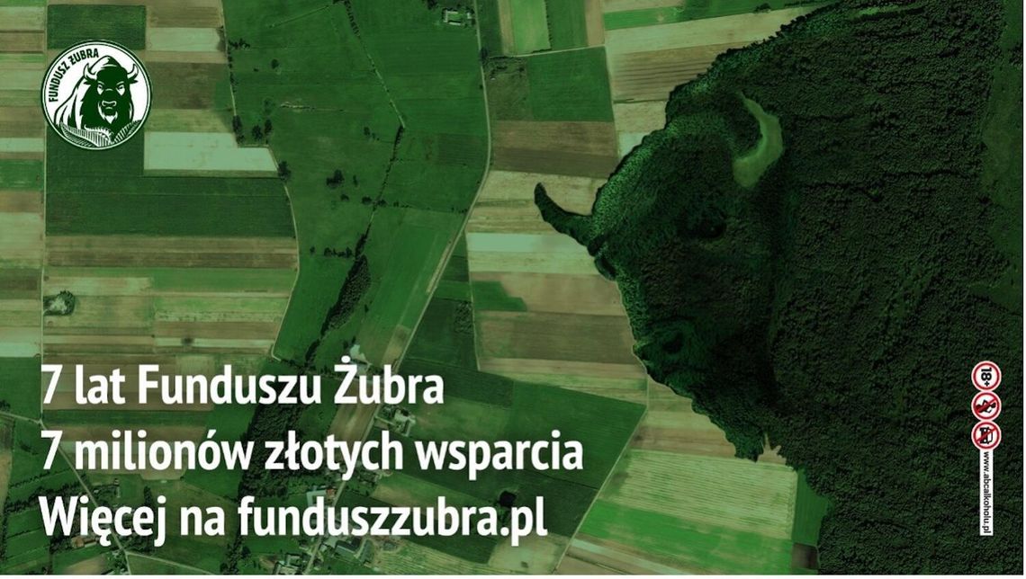 7 lat Funduszu Żubra: 7 mln zł dla przyrody i zagrożonych gatunków