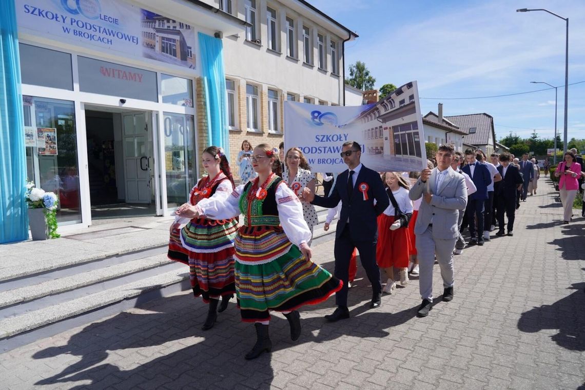 80 lat Szkoły Podstawowej w Brojcach. Jubileusz połączył pokolenia