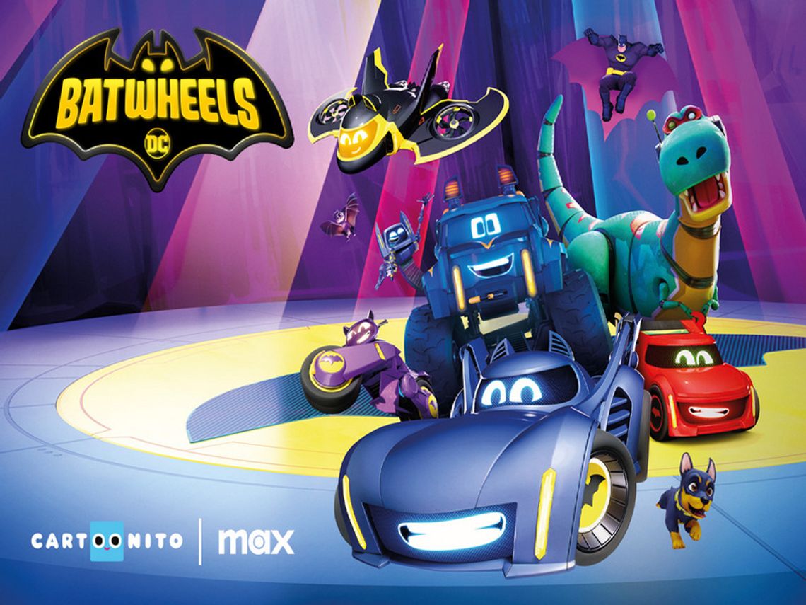 Batwheels wracają na ratunek Gotham! Premiera drugiego sezonu kreskówki w Cartoonito i Max