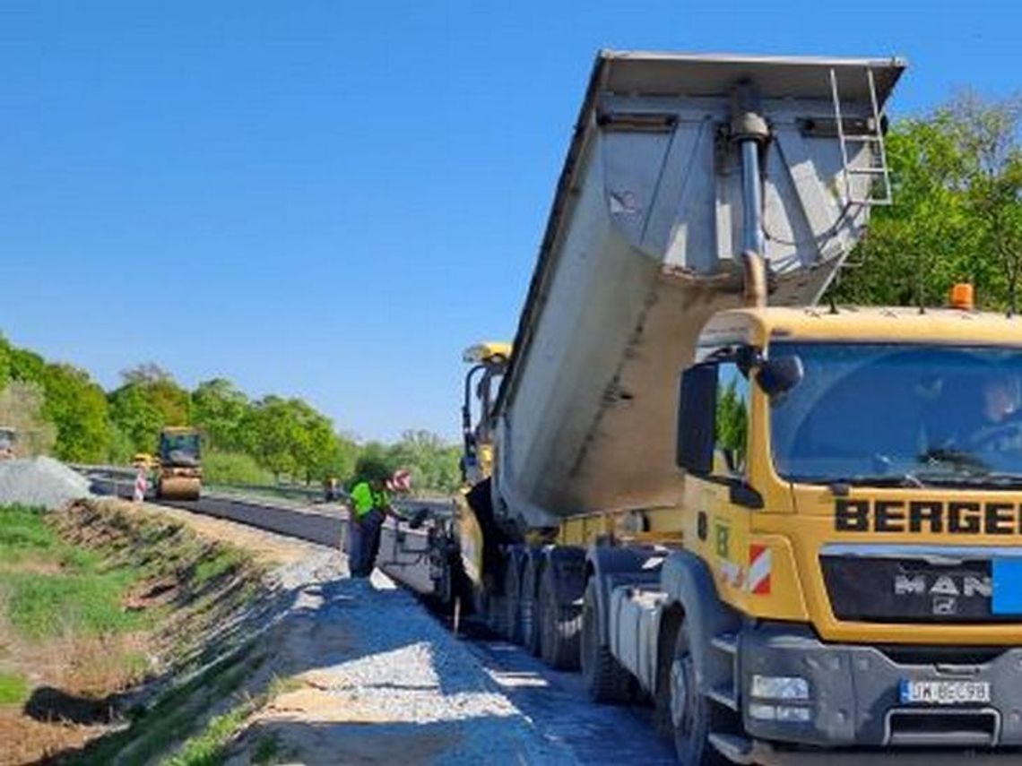 BERGER Bau modernizuje drogę wojewódzką nr 324 Góra – Niechlów
