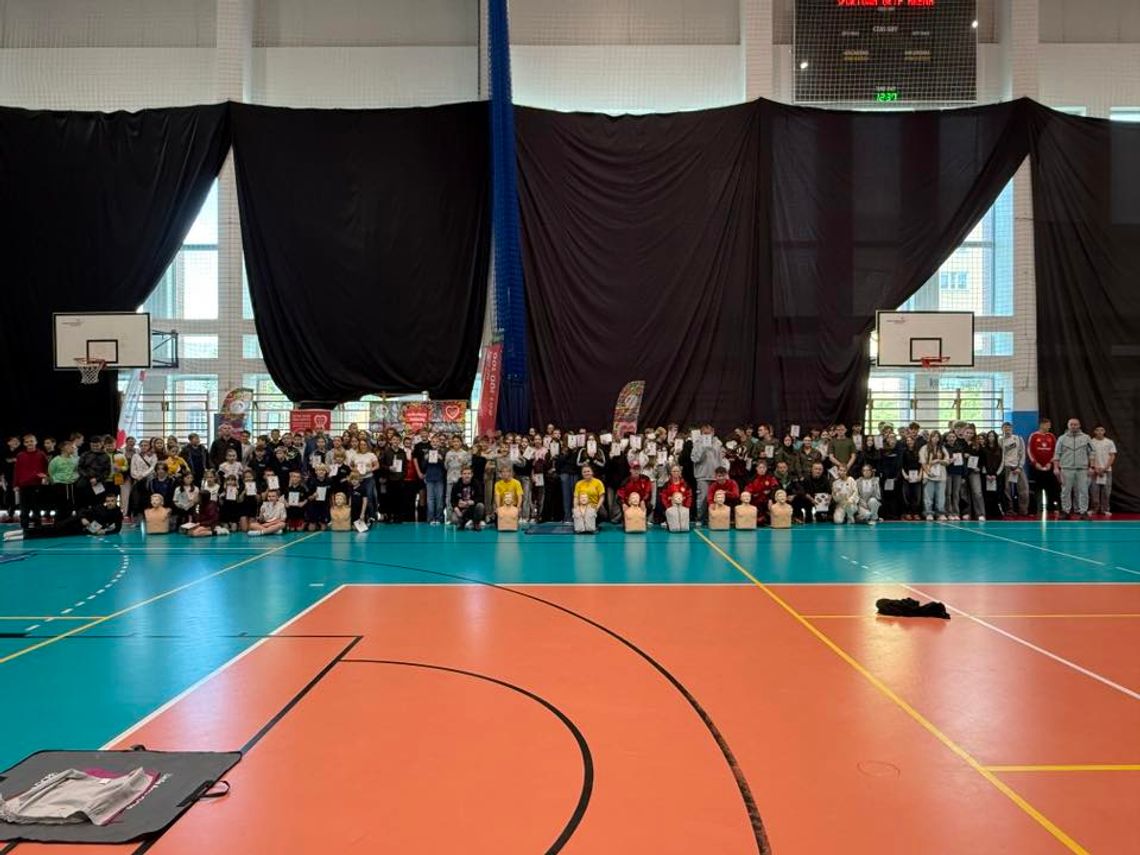 Bicie rekordu w pierwszej pomocy w Gryficach!