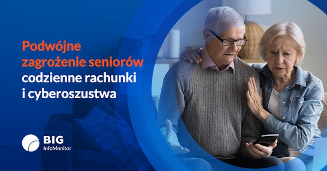 BIG InfoMonitor: Maleje bezpieczeństwo cyfrowe seniorów, a przybywa problemów finansowych