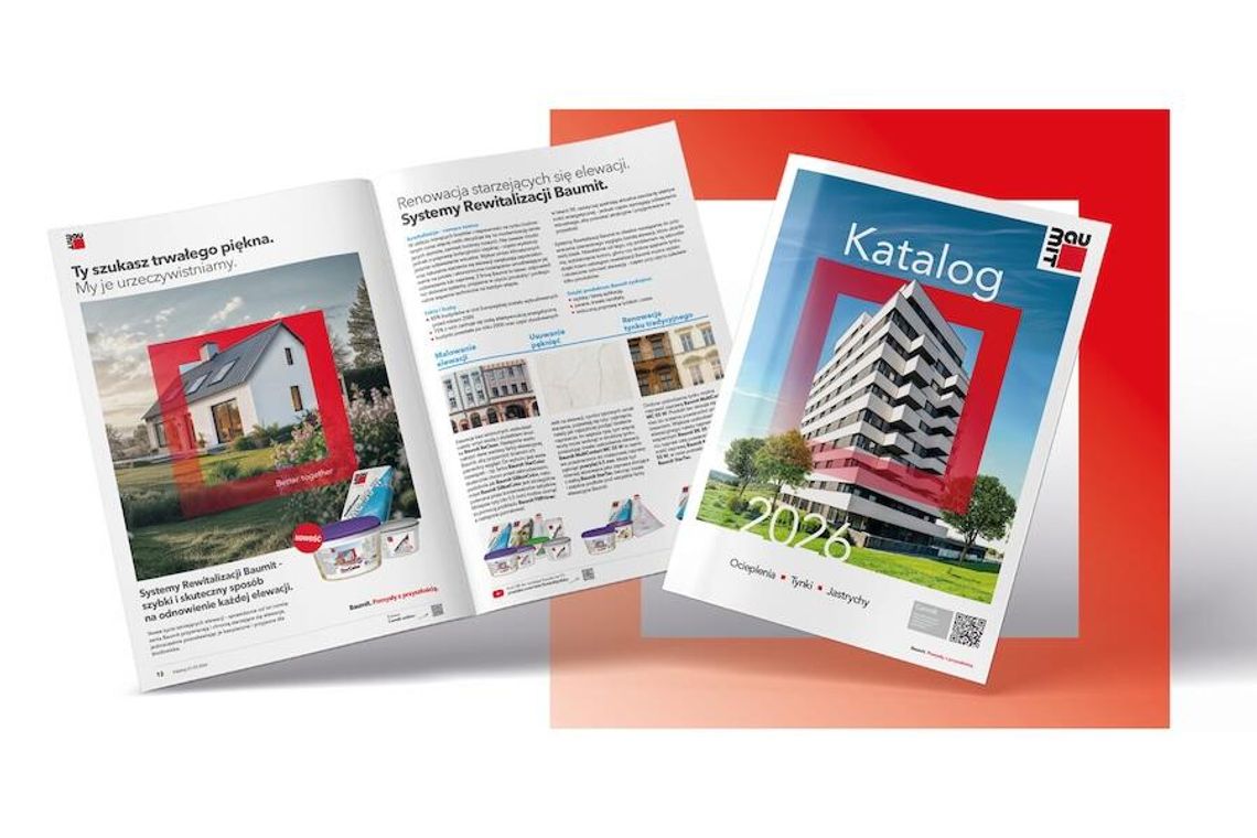 Budować szybciej, zdrowiej i bardziej odpowiedzialnie. Baumit prezentuje katalog na 2026 rok