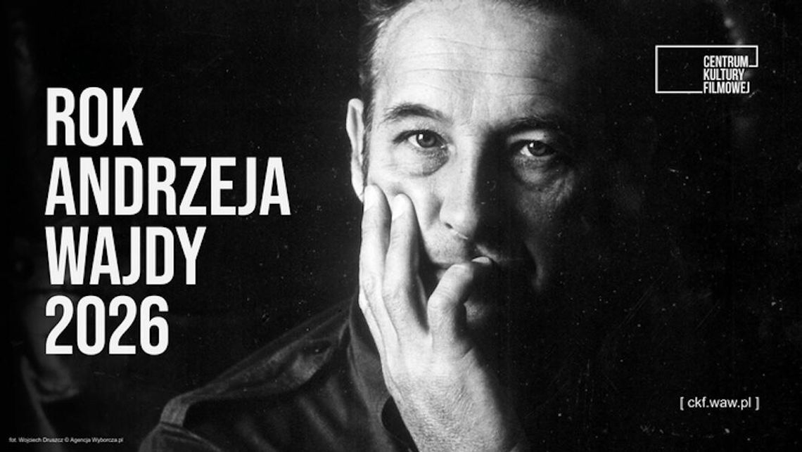 Centrum Kultury Filmowej im. Andrzeja Wajdy ogłasza program wydarzeń z okazji Roku Andrzeja Wajdy 2026