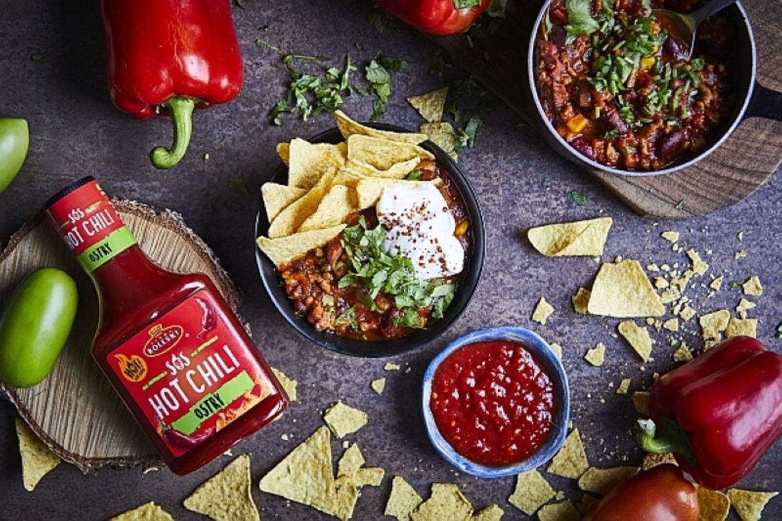 Chili Con Carne z sosem Hot Chili Roleski Chili Con Carne z sosem Hot Chili Roleski