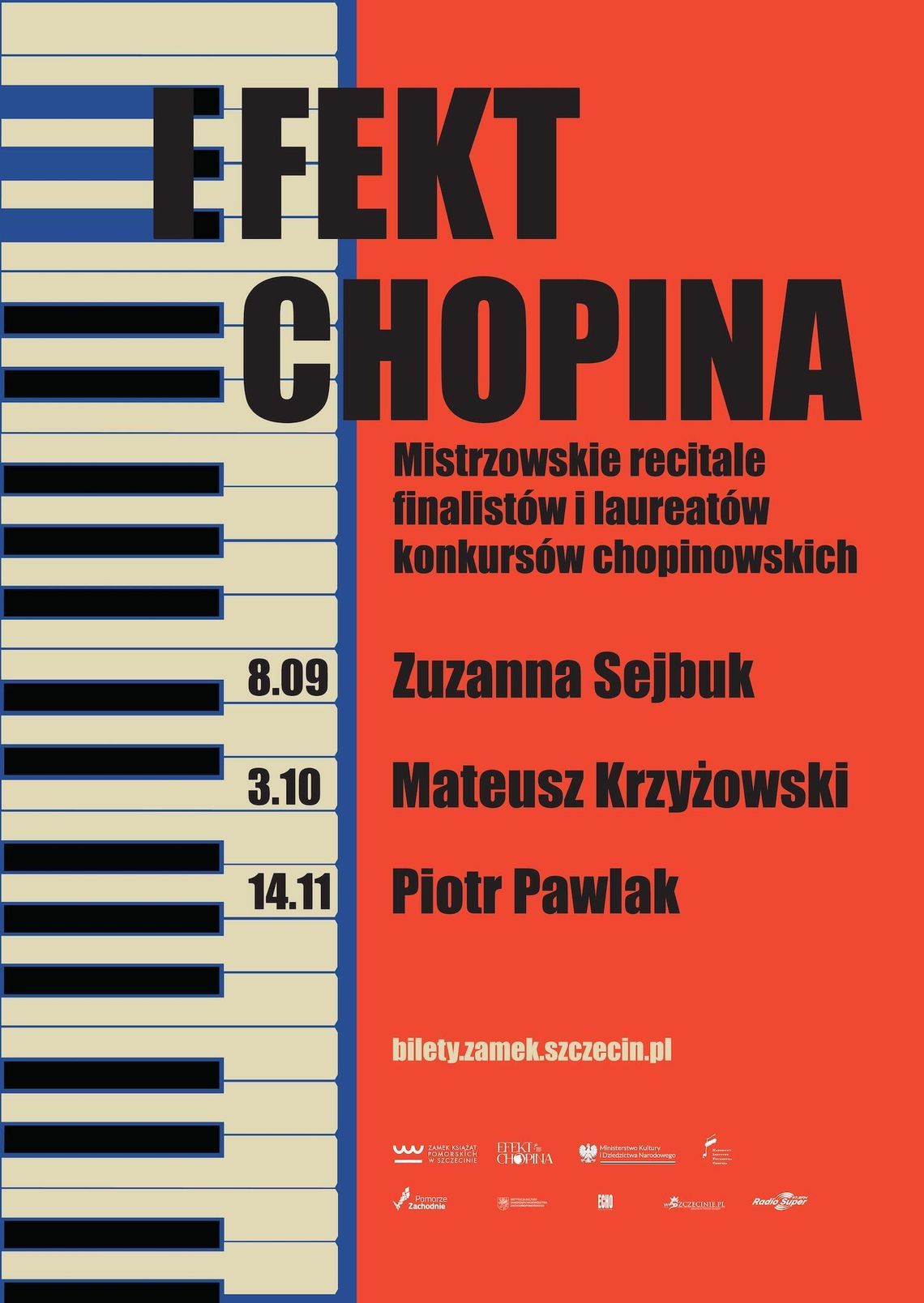 „Efekt Chopina” – nowy cykl koncertowy na Zamku Książąt Pomorskich w Szczecinie „Efekt Chopina” – nowy cykl koncertowy na Zamku Książąt Pomorskich w Szczecinie