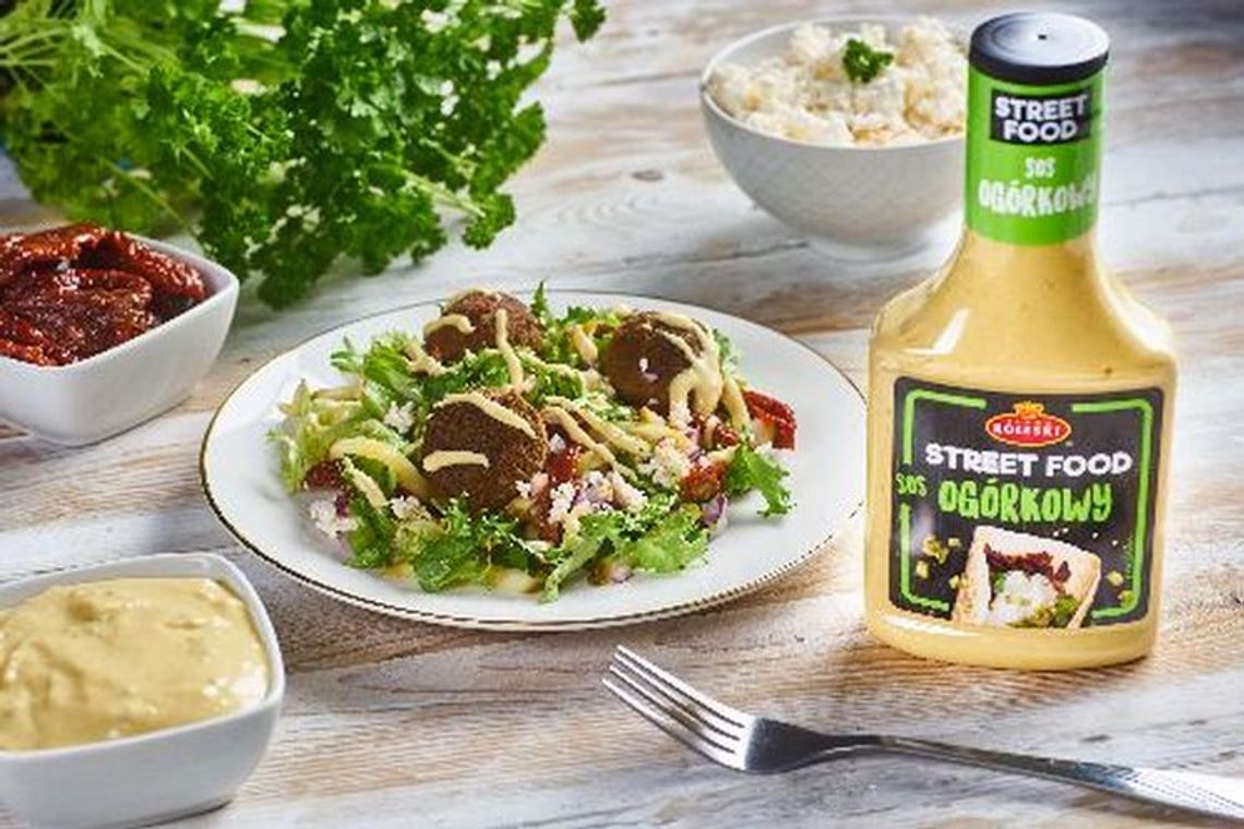 Falafele z sosem Ogórkowym od Roleski 