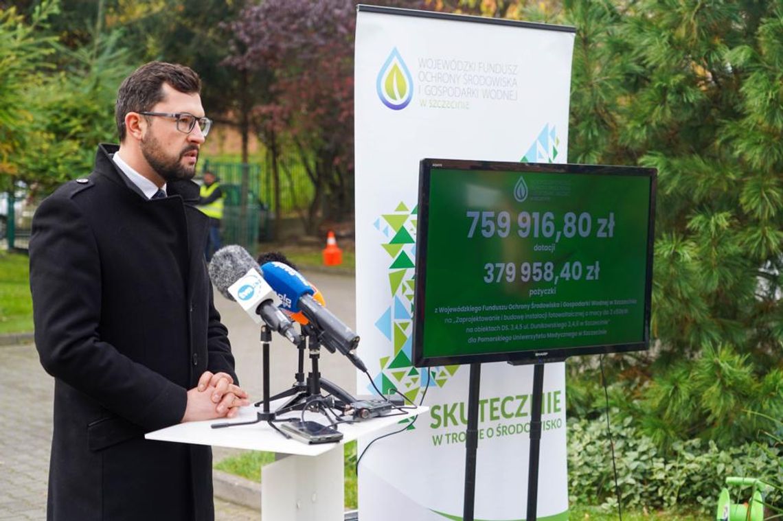 Fotowoltaika w PUM-ie już przynosi wymierne korzyści