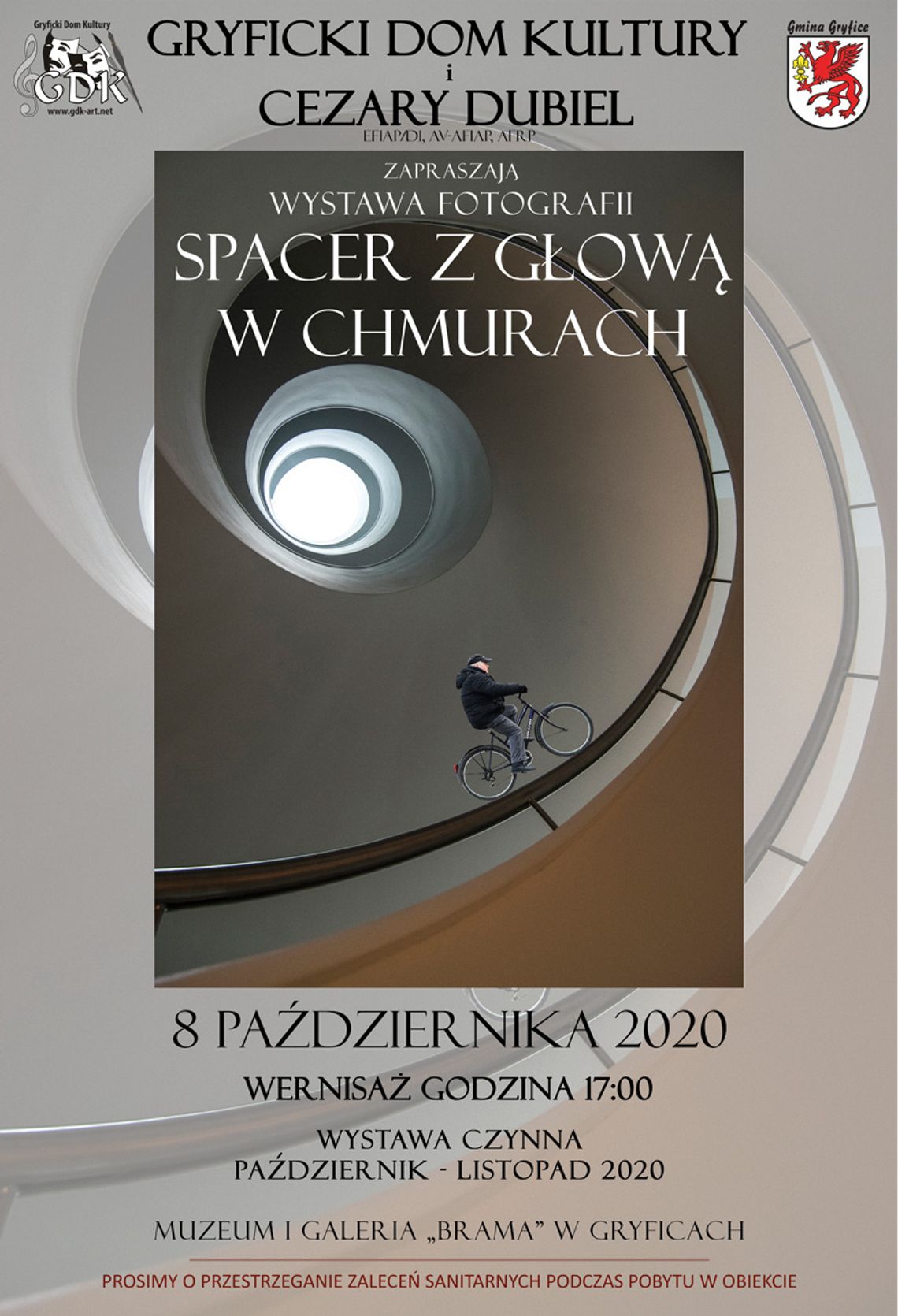 GDK zaprasza na wernisaż wystawy "Spacer z głową w chmurach"