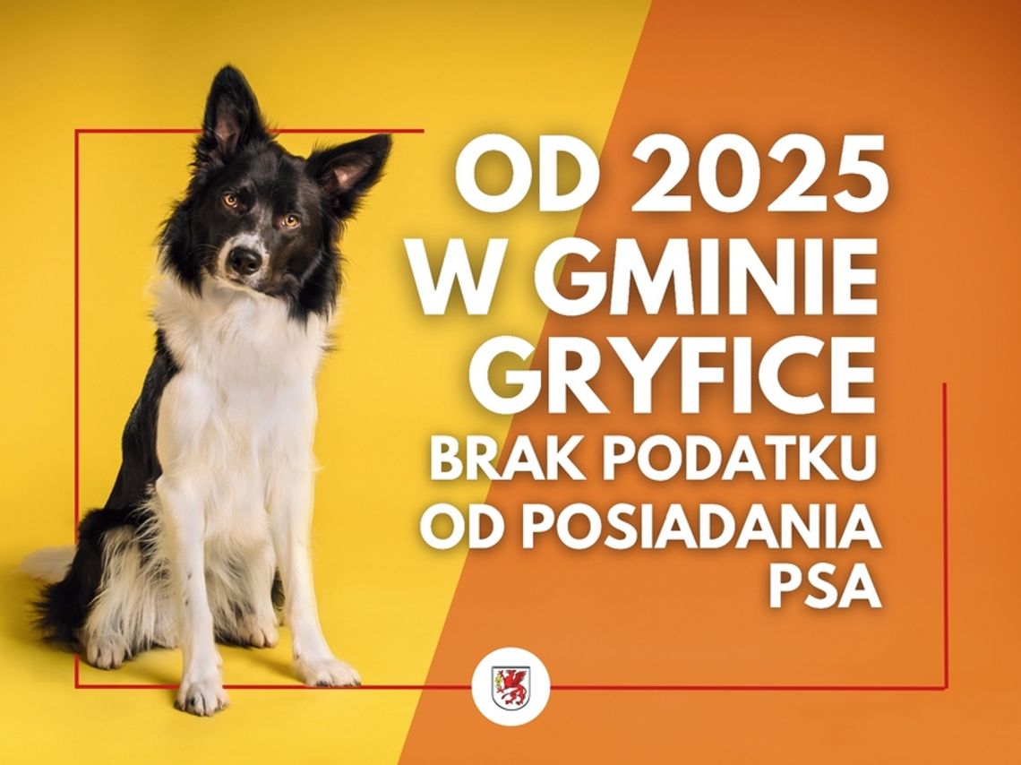 Gmina Gryfice nie będzie już pobierała podatku od posiadania psa