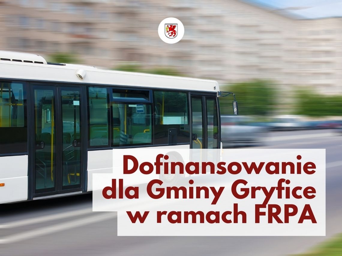 Gmina Gryfice z dofinansowaniem z Funduszu Rozwoju Przewozów Autobusowych