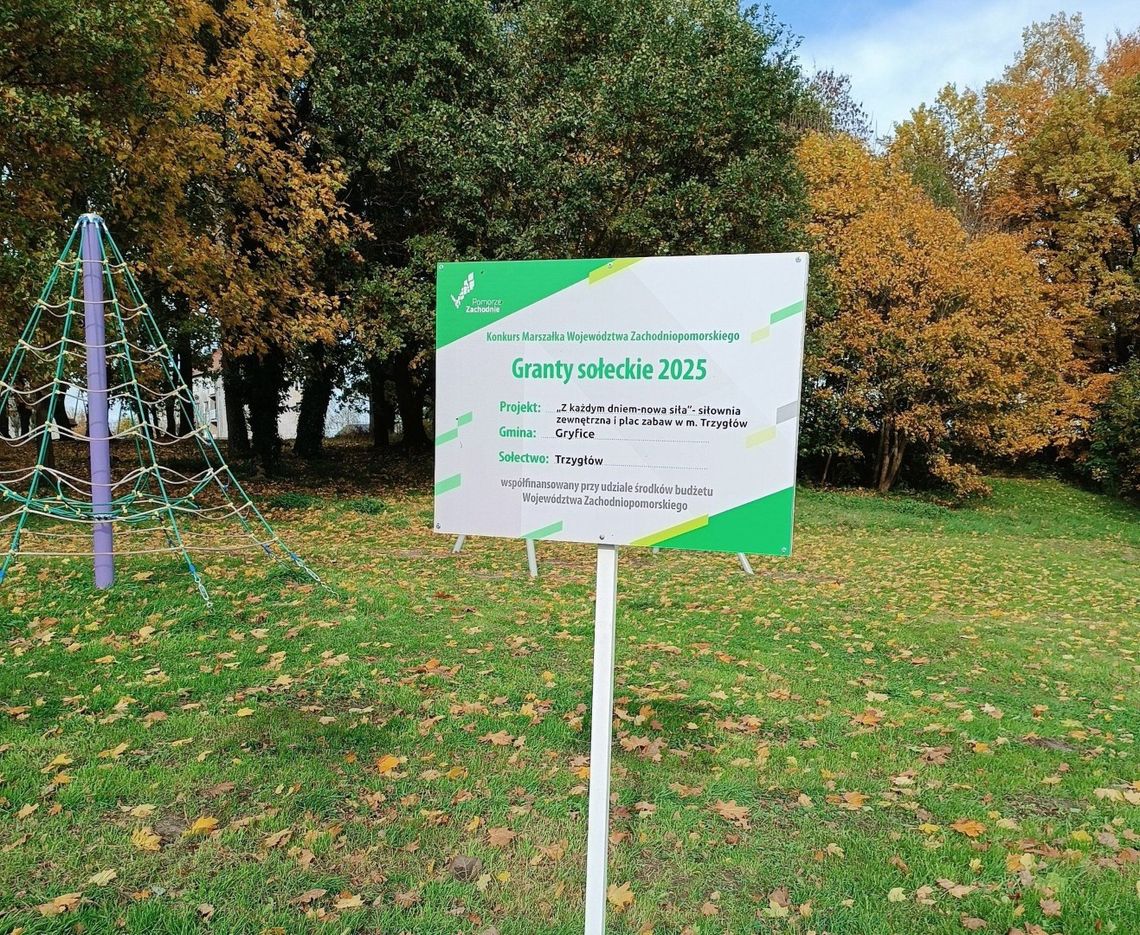 Gryfice: GRANTY SOŁECKIE 2025 – zakończone!