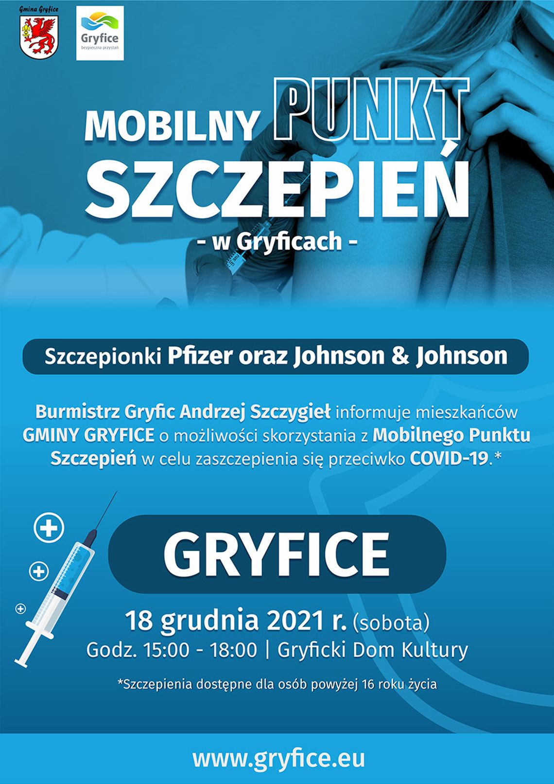 Gryfice: Mobilny Punkt Szczepień