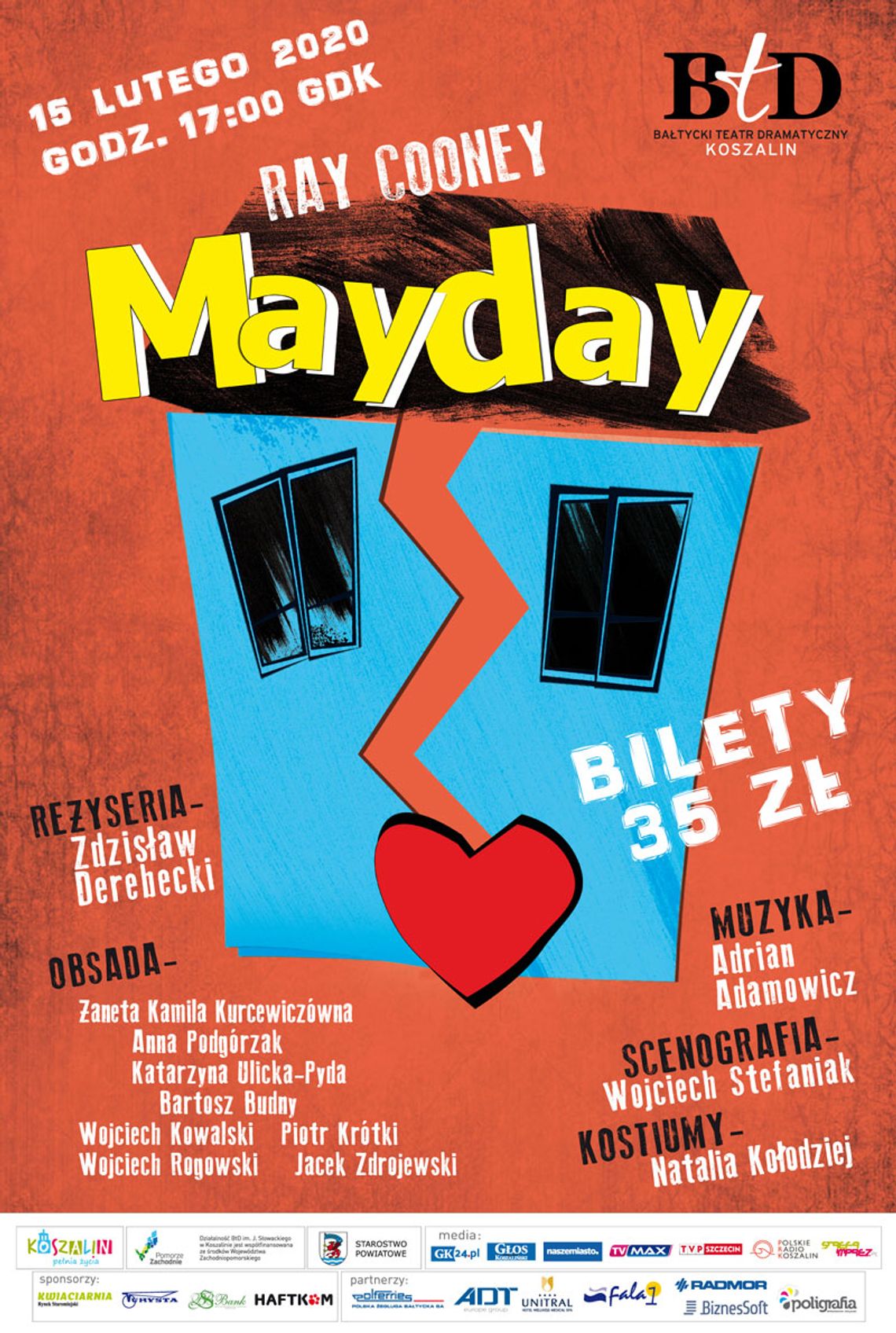 Gryficki Dom Kultury zaprasza na spektakl "Mayday”