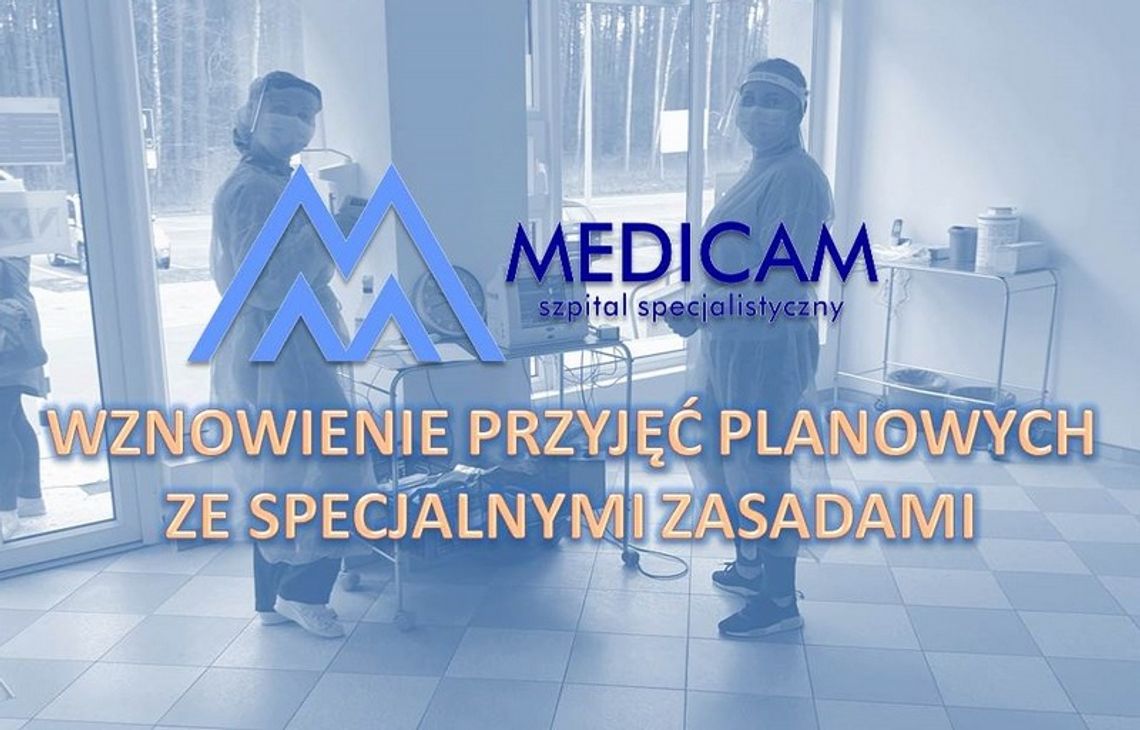 Gryficki Szpital wznawia planowe przyjęcia pacjentów - ale ze specjalnymi zasadami...