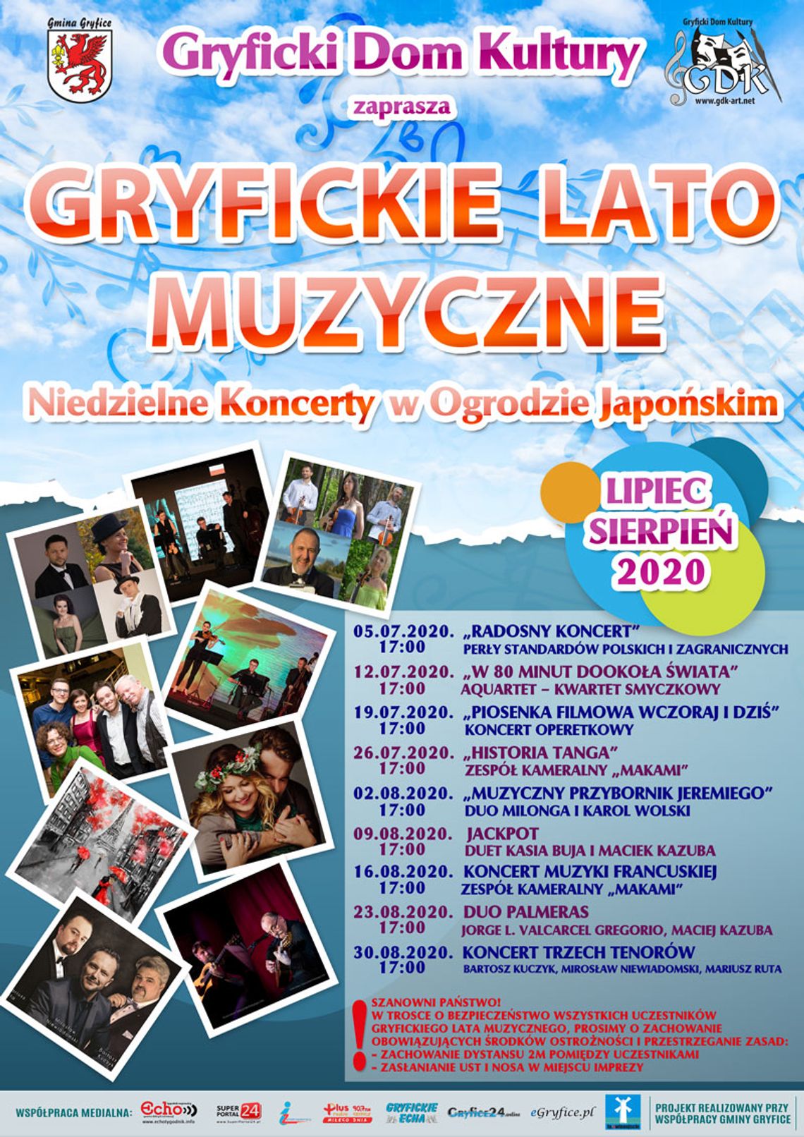 GRYFICKIE LATO MUZYCZNE 2020