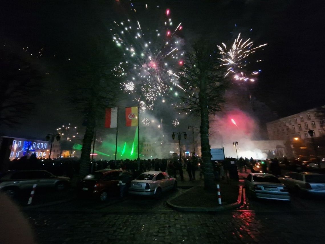 Hucznie i z laserowym pokazem - Sylwester Miejski w Gryficach