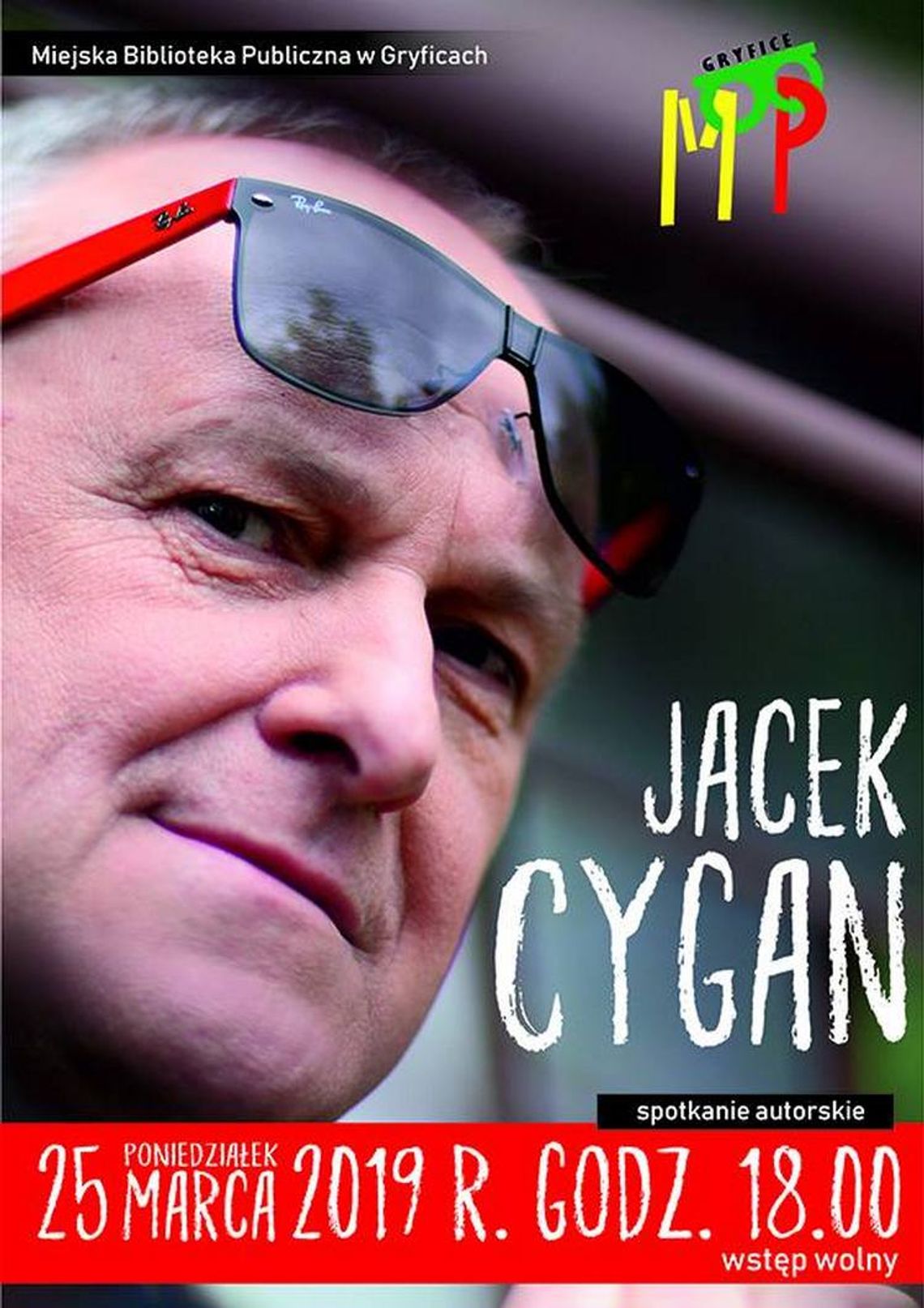 Jacek Cygan w gryfickiej Bibliotece