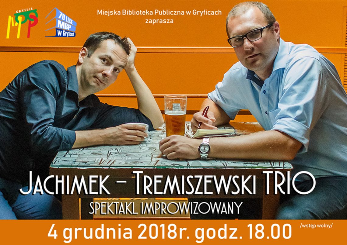 JACHIMEK-TREMISZEWSKI TRIO! w Bibliotece w Gryficach